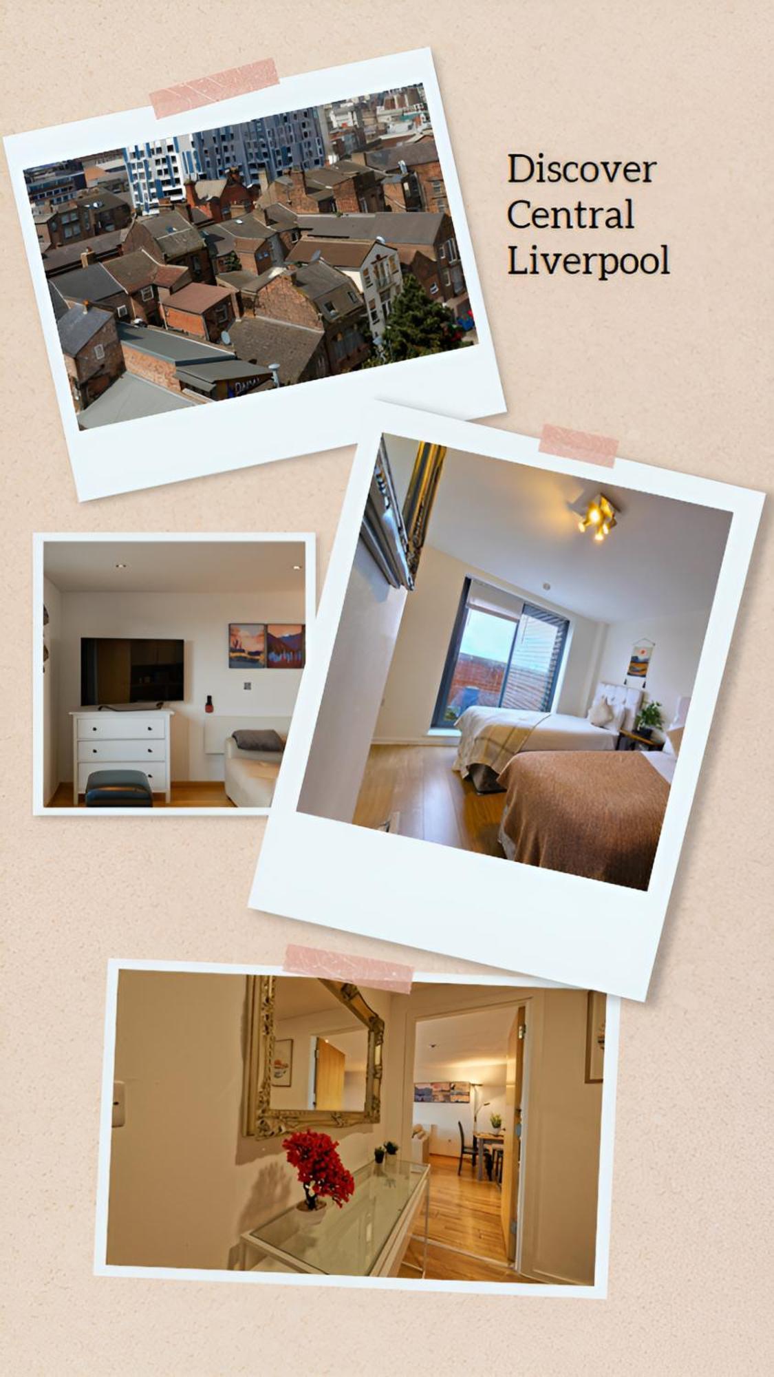 Sidemersey Livings- Convenient 1-Bedroom Flat With A View, Central Liverpool Exteriör bild
